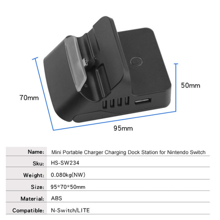 Video Projection Converter Cooling Portable Charging Base For Switch, Color of the product: HDMI