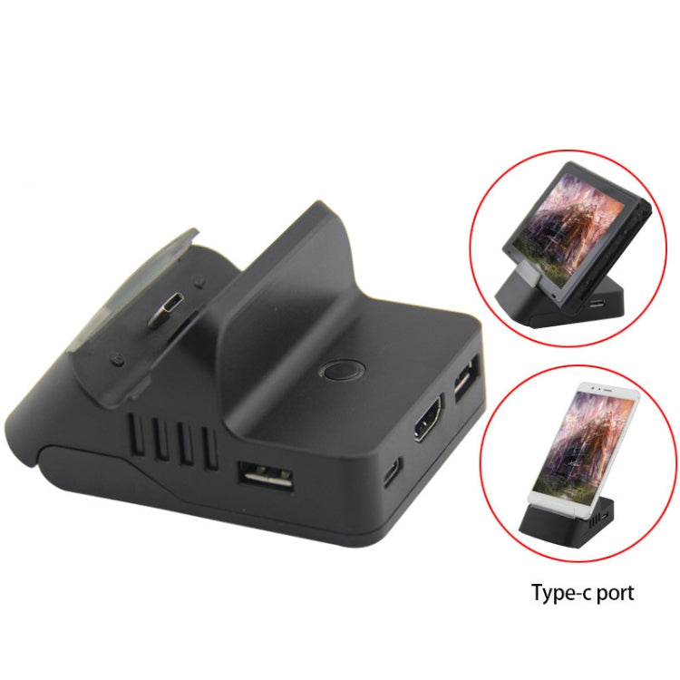 Video Projection Converter Cooling Portable Charging Base For Switch, Color of the product: Keyboard and Mouse