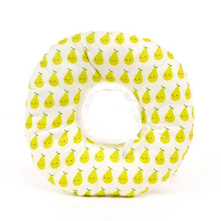 Cat Anti-Lick And Anti-Bite Soft Ring Dog Collar Pet Supplies, Size:S(Green Pear)