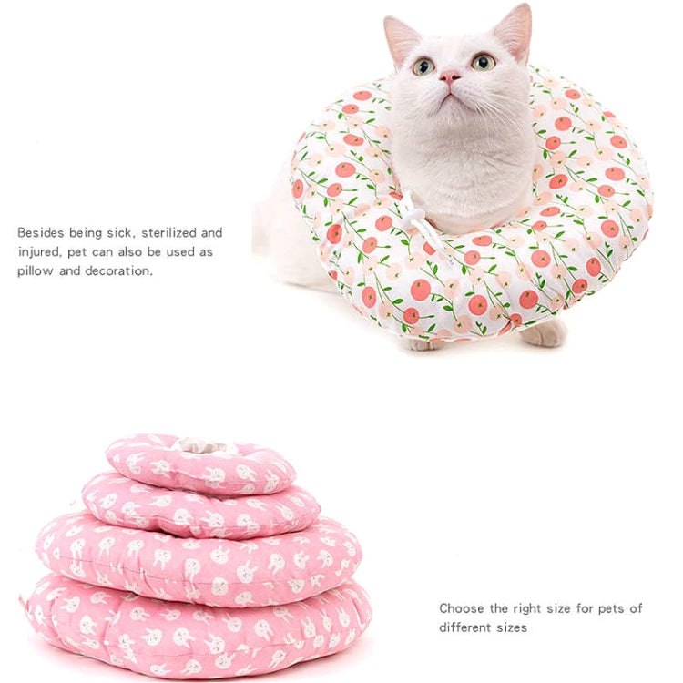 Cat Anti-Lick And Anti-Bite Soft Ring Dog Collar Pet Supplies, Size:S(Taro Lion)
