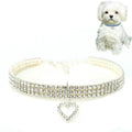 Pet Supplies Elastic Love Cats And Dogs Accessories Pet Collars, Size:S(White)