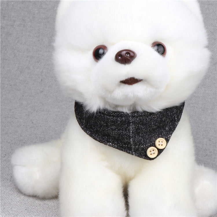 Dog Collars Pet PU Triangle Collars, Specification: 1.3x34cm(Red)