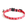 Pet Webbing Fruit Cat Collar With Fruit Accessories Bell Pet Collar, Size:1x28cm(Watermelon)