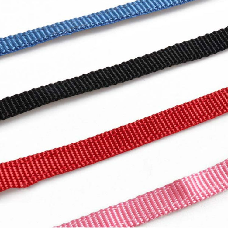 Pet Collar Webbing Cat Collar Star Moon with Pendant, Size:1x28cm(Red)