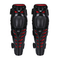 SULAITE Motocross Outdoor Sports Protective Gear Riding Windproof And Anti-Fall Activity Leggings Protector(Black Red)