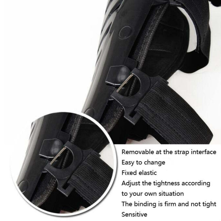 SULAITE Motocross Outdoor Sports Protective Gear Riding Windproof And Anti-Fall Activity Leggings Protector(Black)