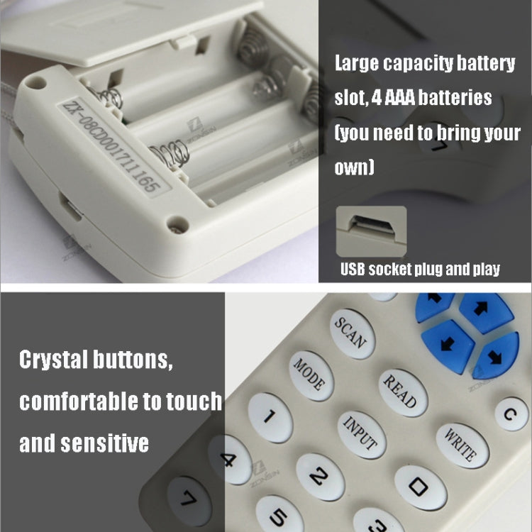 Zonsin ZX-08CD ID Card Duplicator RFID Smart Card Sensor