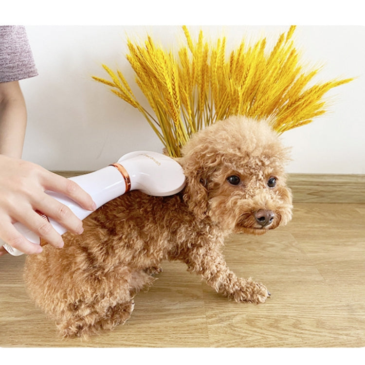 Pet Hair Dryer Cat & Dog Cleaning Electric Comb, Specification:UK Plug(Green)