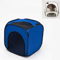 Pet Hair Drying Box Foldable Pet Dry Room Pet Hair Dryer Cage(Royal Blue)