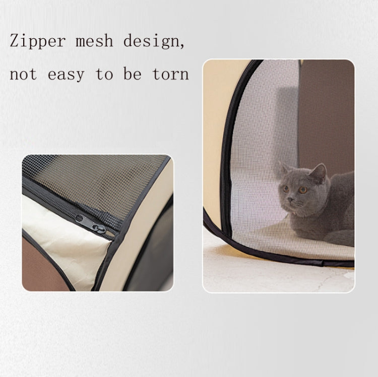 Pet Hair Drying Box Foldable Pet Dry Room Pet Hair Dryer Cage(Royal Blue)