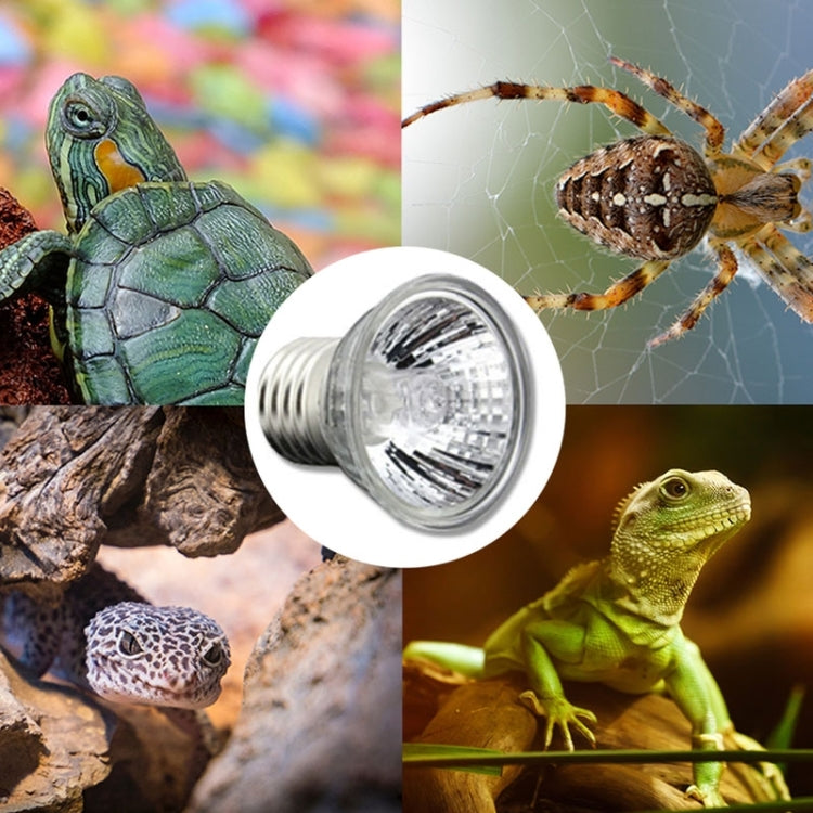 UVA+UVB Full Spectrum Solar Reptile Lamp Lizard Light Turtle Basking Lamp, Specification: 25W