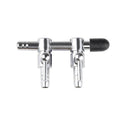 Fish Tank Oxygen Pipe Stainless Steel Distributor Oxygen Regulating Valve, Specification: Two Heads