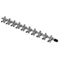 Fish Tank Oxygen Pipe Stainless Steel Distributor Oxygen Regulating Valve, Specification: Ten Heads