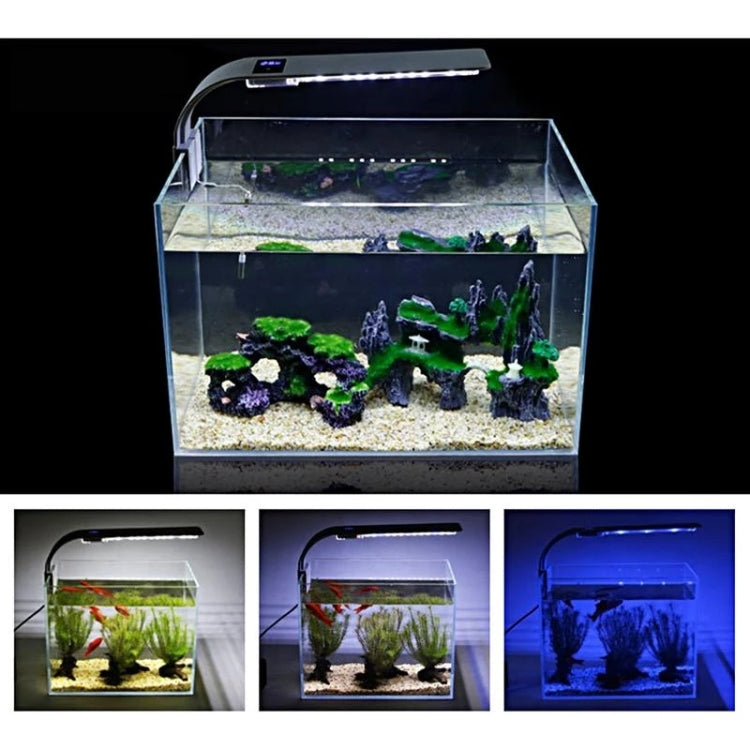 AST X9 Thin LED Fish Tank Clip Light High Power Aquatic Lamp, Specification: US High Version