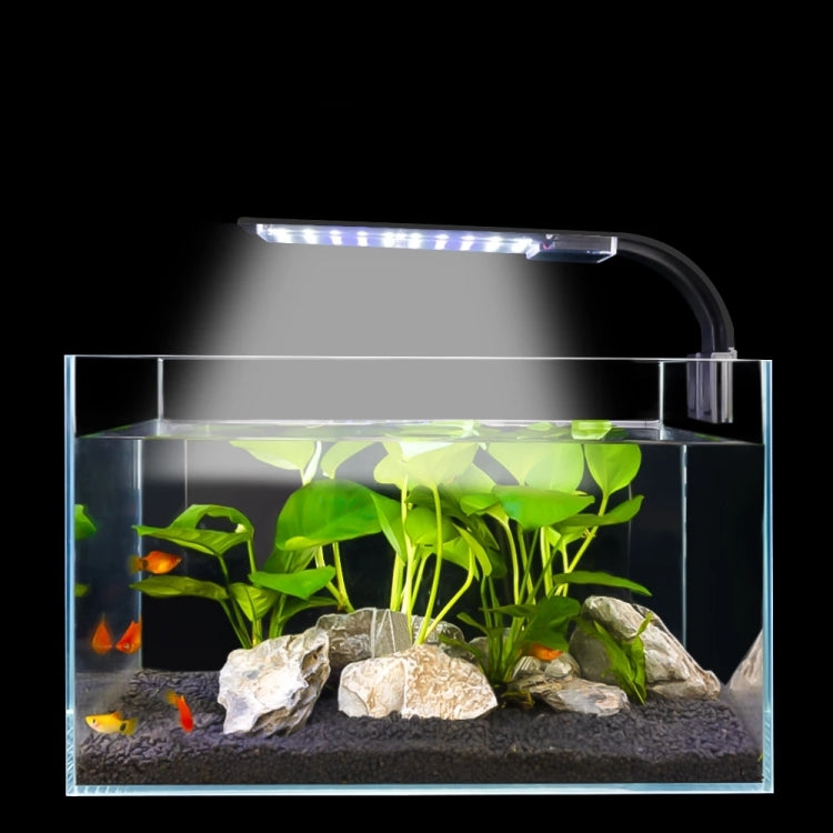 AST X9 Thin LED Fish Tank Clip Light High Power Aquatic Lamp, Specification: EU Standard Version