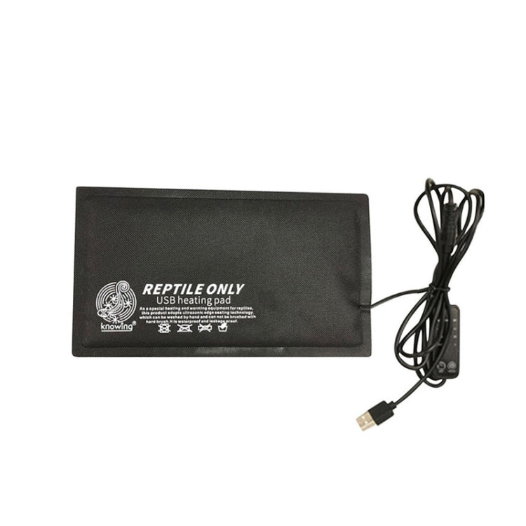 Knowing Climbing Pet Thermostat Time Switch Thermostatic Waterproof USB Heating Pad, Specification: Without Switch, Size:S