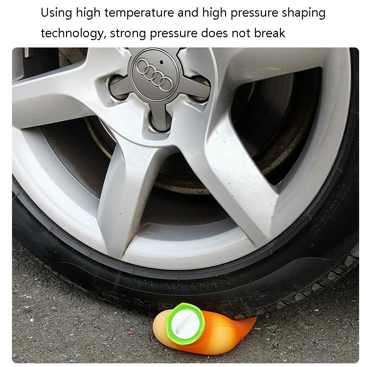 Carrot-Shaped Silicone Water Injection Warm Water Bag Winter Leak-Proof And Explosion-Proof Hand Warmer(Orange)