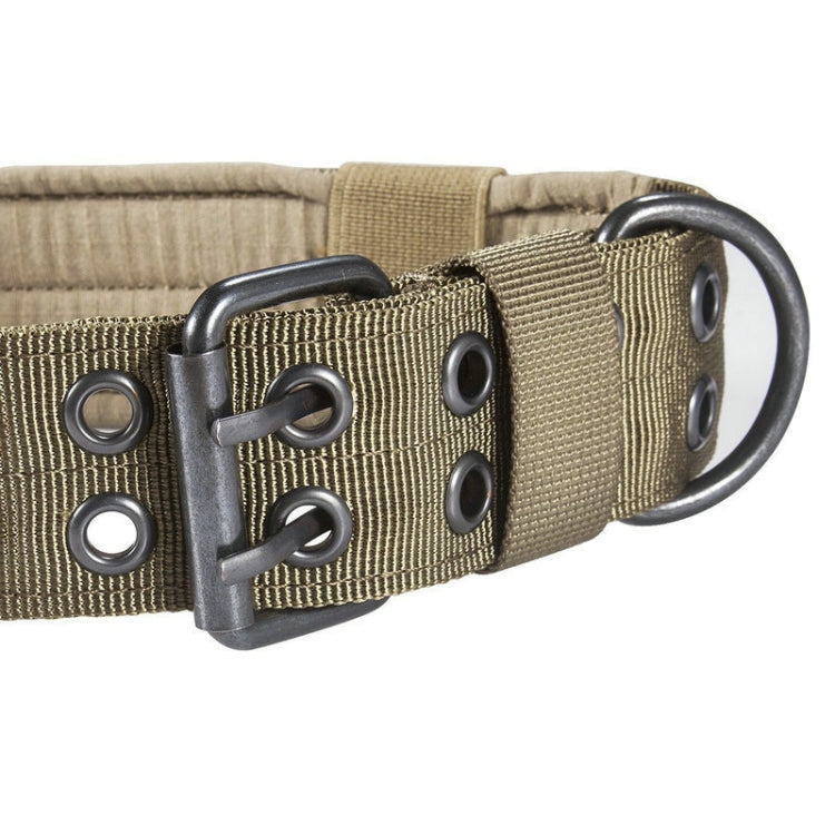Multifunctional Adjustable Dog Leash Pet Outdoor Training Wear-Resistant Pull-Resistant Collar, Size:L(Green)