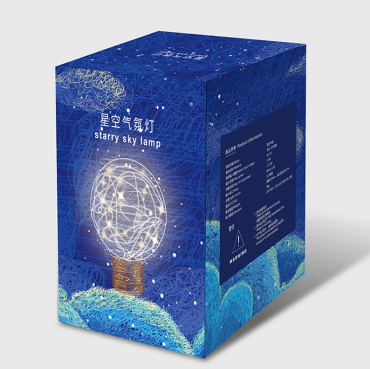 1.2W Star Moon Night Light USB Wood Base LED Atmosphere Light(Warm Light)