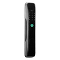 Smart Wifi Anti-Theft Fingerprint Password Lock Mobile Phone Remote Control Electronic Door Lock Magnetic Card Lock, Specification: SM-SL808 Automatic Black