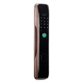 Smart Wifi Anti-Theft Fingerprint Password Lock Mobile Phone Remote Control Electronic Door Lock Magnetic Card Lock, Specification: SM-SL808 Automatic Bronze