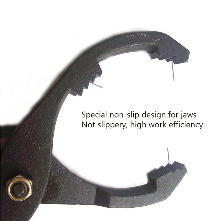 10 Inch Car Repairing Oil Filter Wrench Plier Disassembly Dedicated Clamp Filter Grease Wrench Special Tools