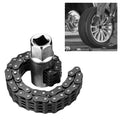Oil Filter Chain Wrench Spanner Remover Adjustable Auto Repair Tool (44 Sections)