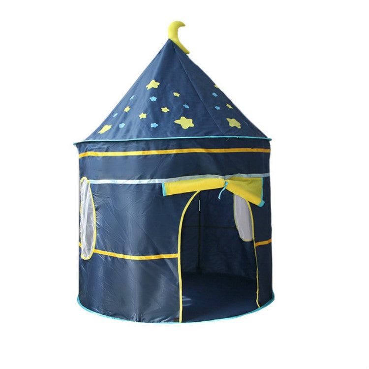 Children Indoor Toy House Yurt Game Tent(Blue)