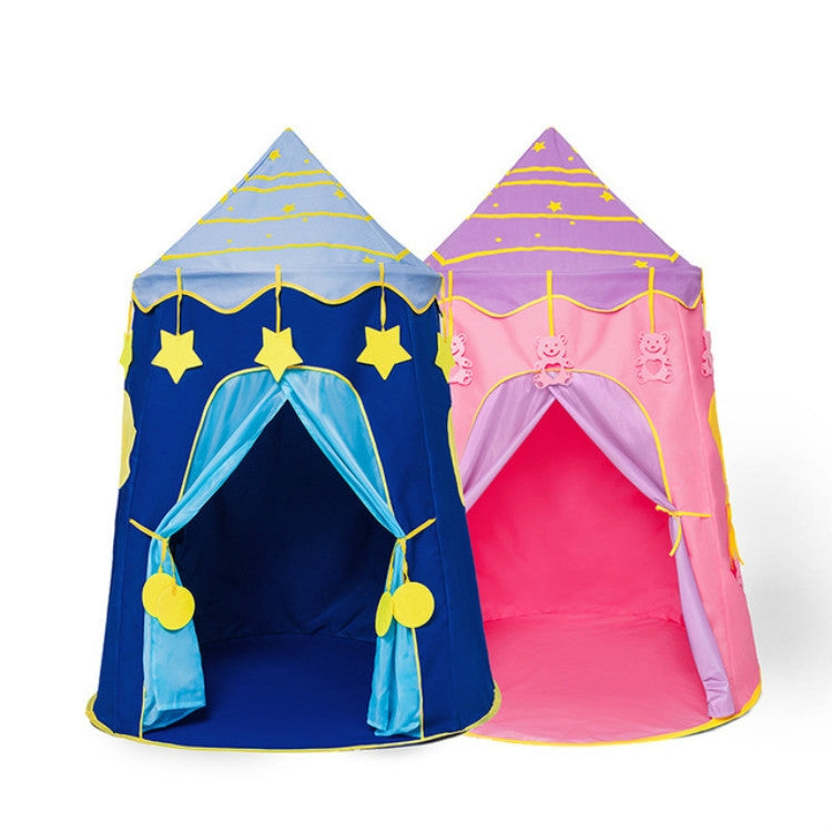 Children Indoor Toy House Yurt Game Tent(Pink)