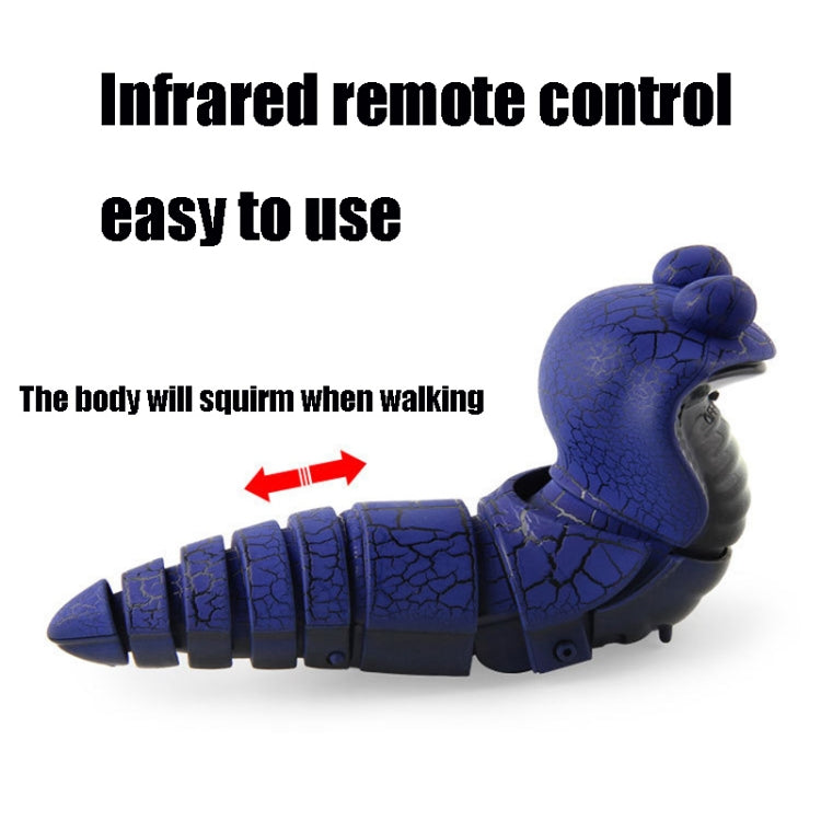 7702 Infrared Remote Control Simulation Cobra Tricky Toy(Purple)