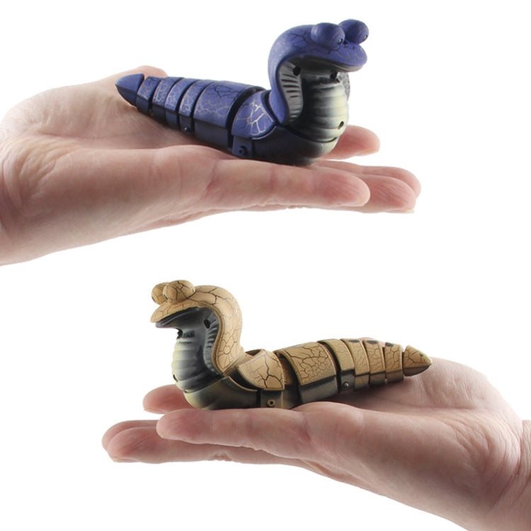 7702 Infrared Remote Control Simulation Cobra Tricky Toy(Purple)