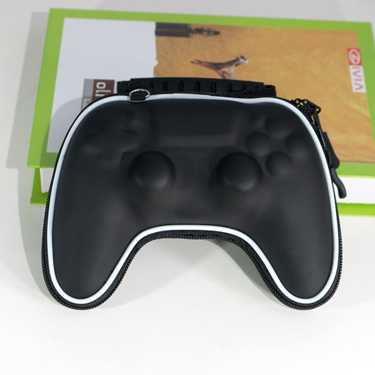 Game Handle Storage Bag Portable Hard Shell Bag For PS5(Black)