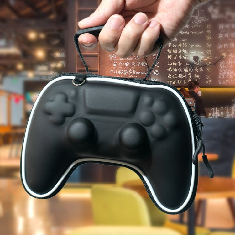Game Handle Storage Bag Portable Hard Shell Bag For PS5(Black)