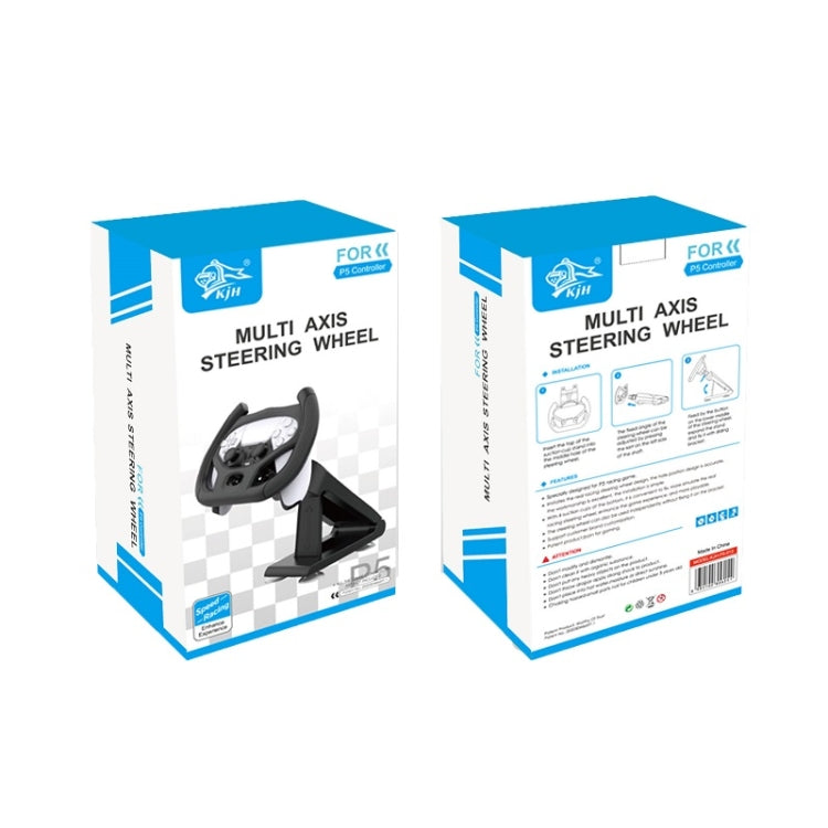 KJH P5-013 Racing Gamepad Bracket Steering Wheel Gamepad Bracket For PS5