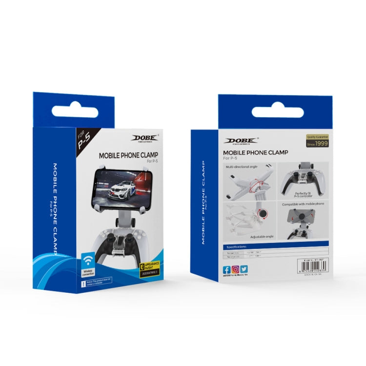 DOBE TP5-0527 Wireless Handle Bracket Bluetooth Handle Bracket Adjustable Mobile Phone Bracket For PS5