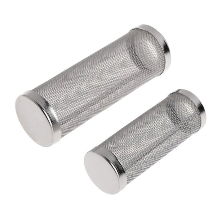 Stainless Steel Water Inlet Protective Cover Fish Tank Aquarium Filter Water Inlet Suction Filter Cover, Specification: Black 12mm