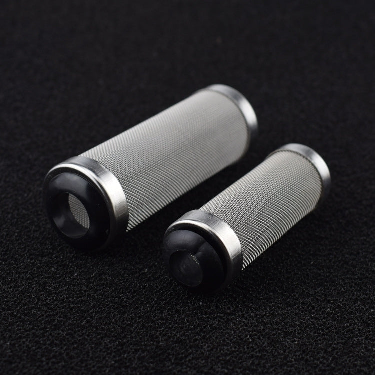 Stainless Steel Water Inlet Protective Cover Fish Tank Aquarium Filter Water Inlet Suction Filter Cover, Specification: Black 12mm