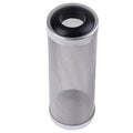 Stainless Steel Water Inlet Protective Cover Fish Tank Aquarium Filter Water Inlet Suction Filter Cover, Specification: Black 16mm