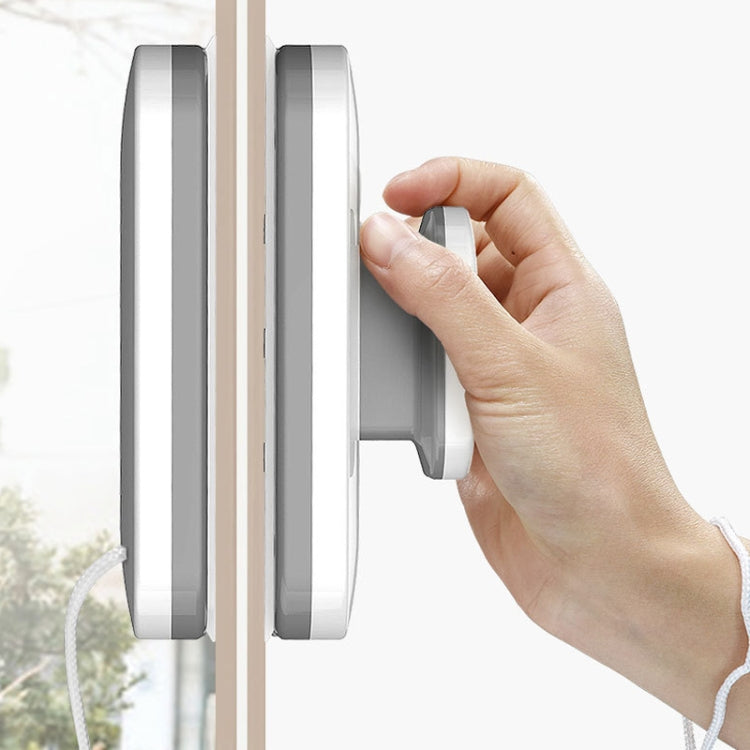 Adjustable Magnetic Glass Wiper Double-Sided Magnetic Window Wiper High-Level Insulating Glass Cleaner, Specification: Rectangle 20-35mm