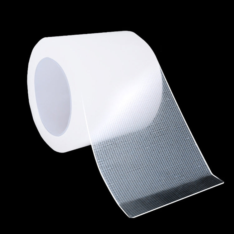 10pcs 30mm x 1m 0.8mm Thick Strong Nano-grid Carpet Fixing Double Sided Non-marking Tape