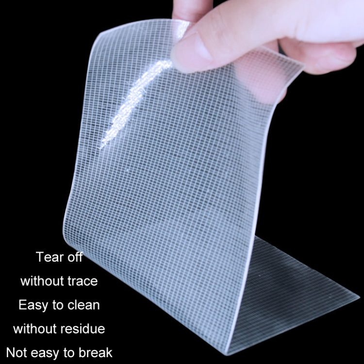 30mm x 3m 0.8mm Thick Strong Nano-grid Carpet Fixing Double Sided Non-marking Tape