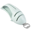 Multi-Function Fish Shape Knife Sharpener Tool Holder Diamond Tungsten Steel Knife Sharpener(Green)