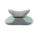 BEWALKER Multifunctional Student Portable Nap Pillow Waist Support Foldable Memory Foam Nap Pillow Office Sleeping Pillow, Size: 38x20x15cm(Fruit Green)