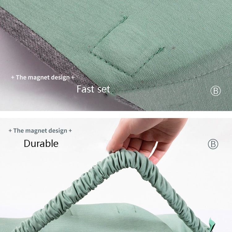 BEWALKER Multifunctional Student Portable Nap Pillow Waist Support Foldable Memory Foam Nap Pillow Office Sleeping Pillow, Size: 38x20x15cm(Navy)