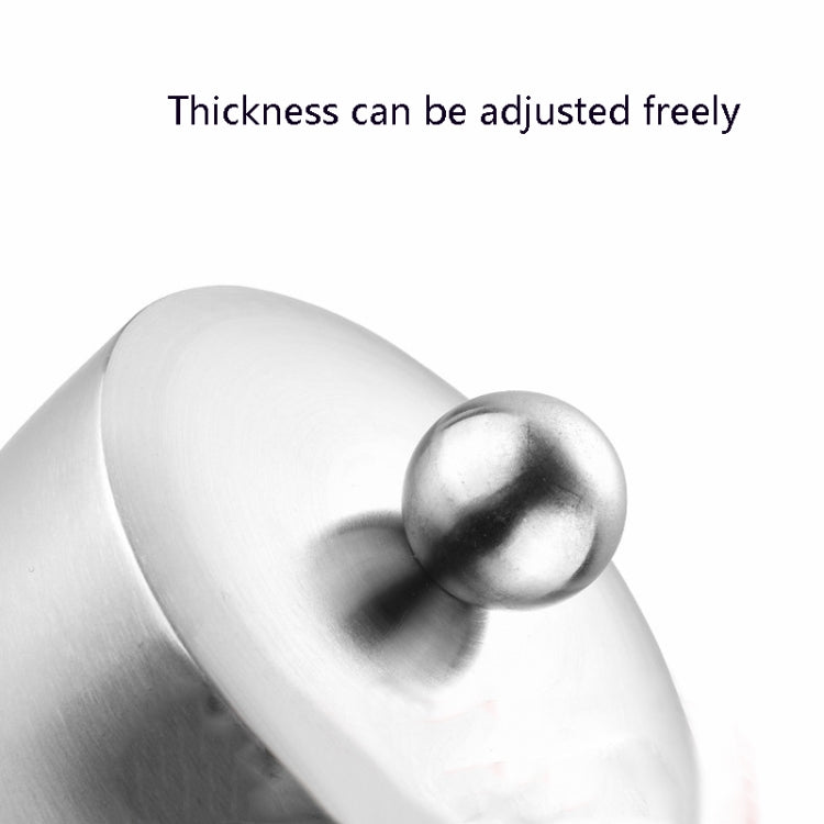 Beech 304 Stainless Steel Manual Pepper Grinder Ceramic Core Pepper Grinder, Specification: 8 Inch (Color Box)