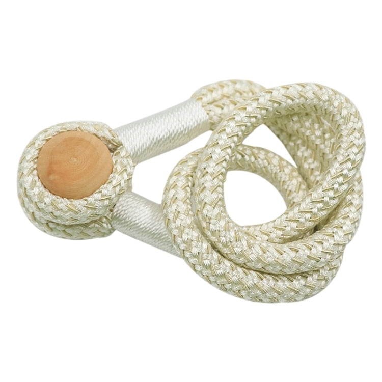 Log Magnetic Buckle Strap Magnetic Curtain Buckle(Beige)