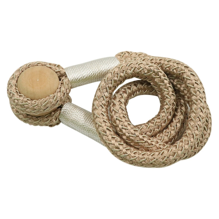 Log Magnetic Buckle Strap Magnetic Curtain Buckle(Light Coffee)