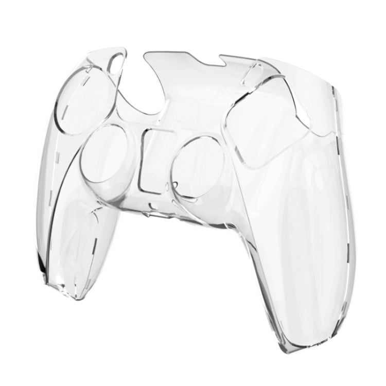 KJH PS5-002 Game Controller Crystal Shell Wireless Controller Protective Shell Cover PC Transparent Protective Hard Shell For PS5(Transparent)