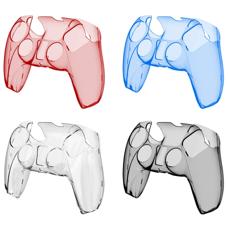 KJH PS5-002 Game Controller Crystal Shell Wireless Controller Protective Shell Cover PC Transparent Protective Hard Shell For PS5(Transparent)
