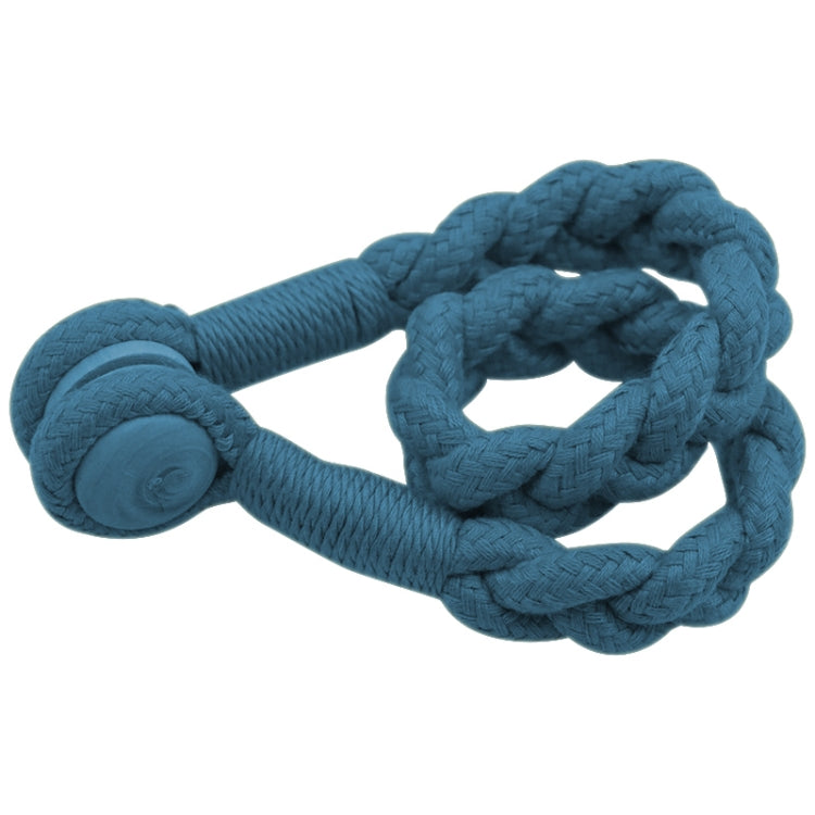 1 Pair Magnetic Buckle Twist Tie For Curtains(Grey Blue)